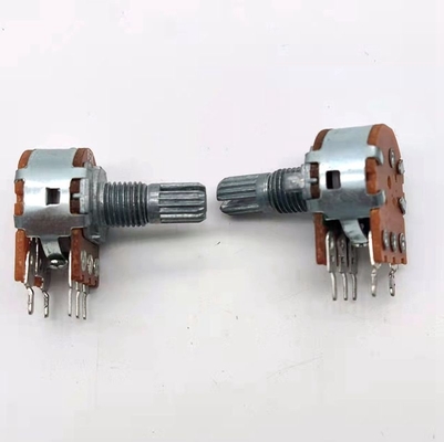 CE B10k Potentiometer 3 Pin Walkie Talkie สวิตช์หรี่ไฟ 15000 รอบ