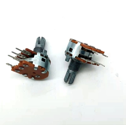 CE B10k Potentiometer 3 Pin Walkie Talkie สวิตช์หรี่ไฟ 15000 รอบ