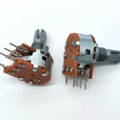 CE B10k Potentiometer 3 Pin Walkie Talkie สวิตช์หรี่ไฟ 15000 รอบ