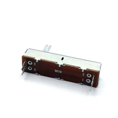 30mm Mixer Slider Fader 4 Pin 100k โพเทนชิออมิเตอร์แบบสไลด์สำหรับ Sound Card Synthesizer