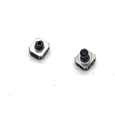 EC6 Double ตัวเข้ารหัสโรตารี่ 6mm สวิตช์โรตารี่ปุ่มกด Incremental