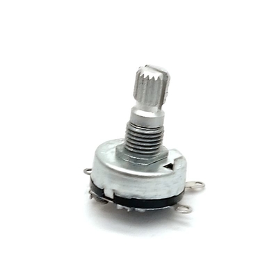 0.08W 12 ตำแหน่งโรตารีสวิตช์โพเทนชิโอมิเตอร์ 50ohm เสาเดี่ยวสวิตช์โรตารี่ Pot