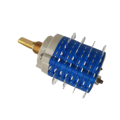 Sp24t สวิตช์โรตารี่ 2 ขั้ว 12 ตำแหน่ง 0.5A หลายขั้ว DC 30V