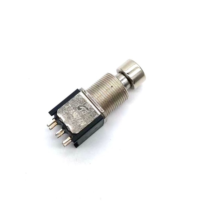 ล็อคฟรี TQ สวิตช์เท้ากีต้าร์ ODM ปุ่มกด Dpdt 6 Pin