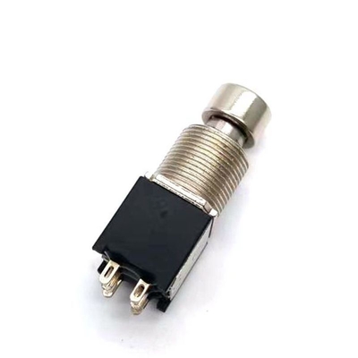 ล็อคฟรี TQ สวิตช์เท้ากีต้าร์ ODM ปุ่มกด Dpdt 6 Pin