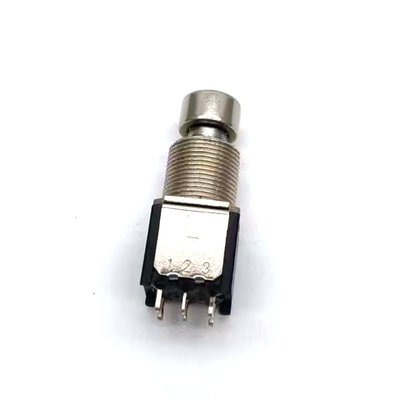 ล็อคฟรี TQ สวิตช์เท้ากีต้าร์ ODM ปุ่มกด Dpdt 6 Pin