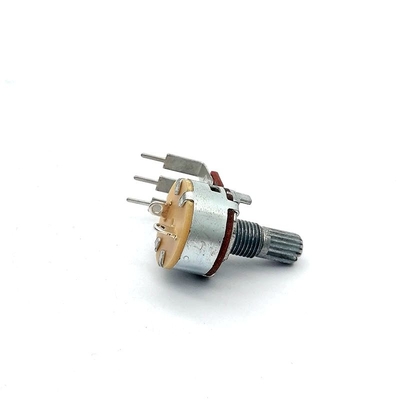 100k Ohm โพเทนชิโอมิเตอร์เชิงเส้น 16 มม. 500k กีตาร์ R1610G
